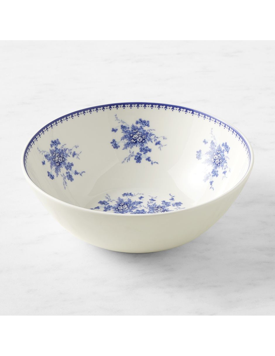 Ensaladera English Floral de gres