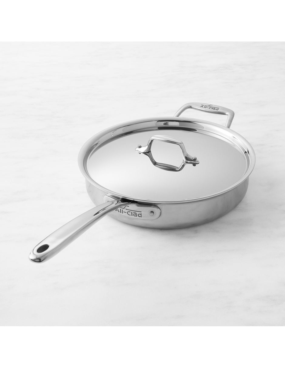 Sartén con tapa All-Clad G5 de acero inoxidable