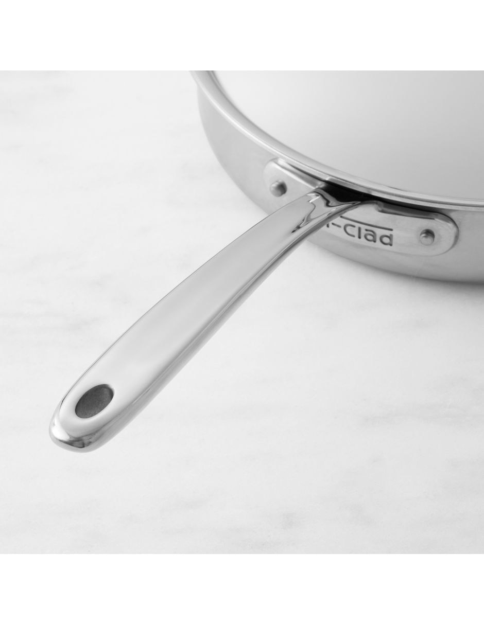 Sartén con tapa All-Clad G5 de acero inoxidable