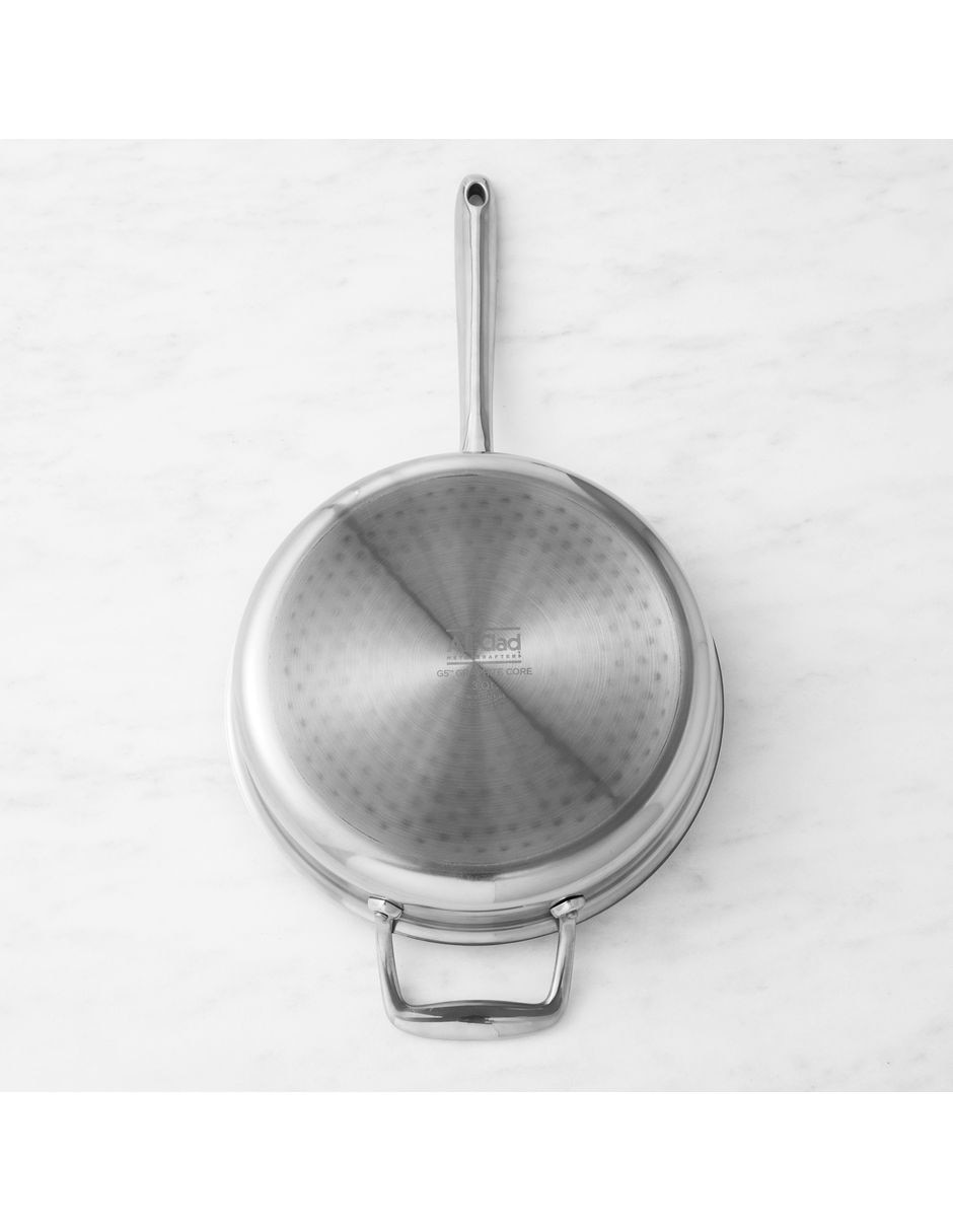 Sartén con tapa All-Clad G5 de acero inoxidable