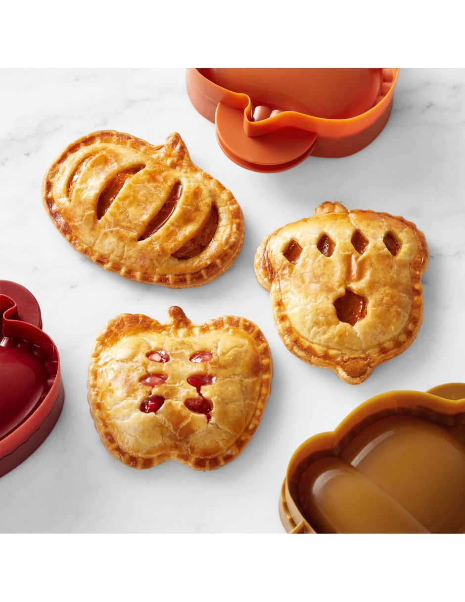 Set moldes para pay plástico calabaza 2