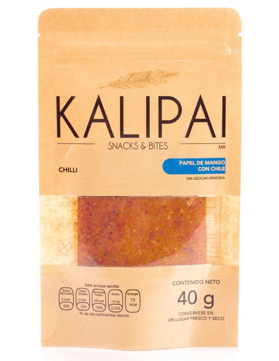 Papel de mango con chile 40 g Papel de mango con chile 40 g