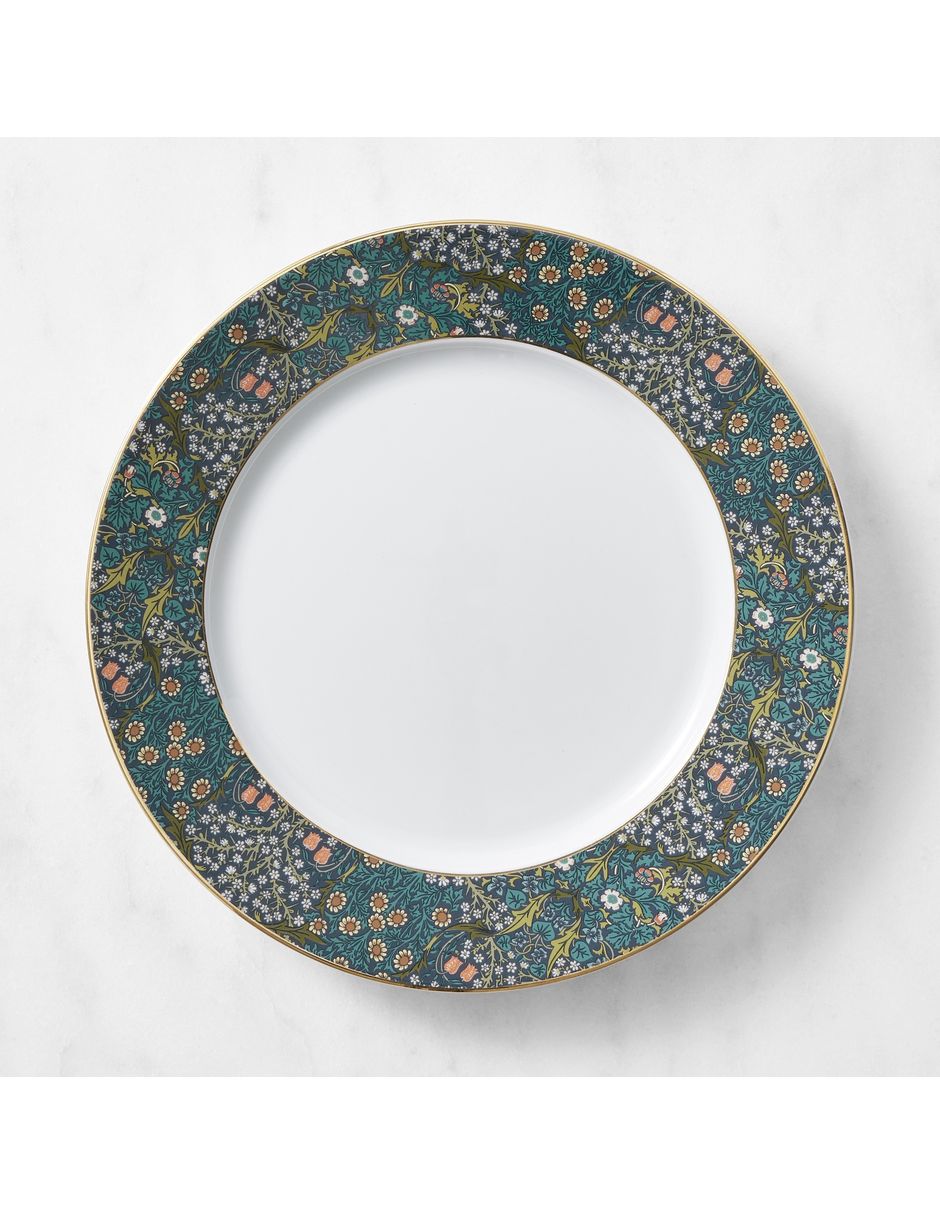 Plato trinche William Morris de porcelana