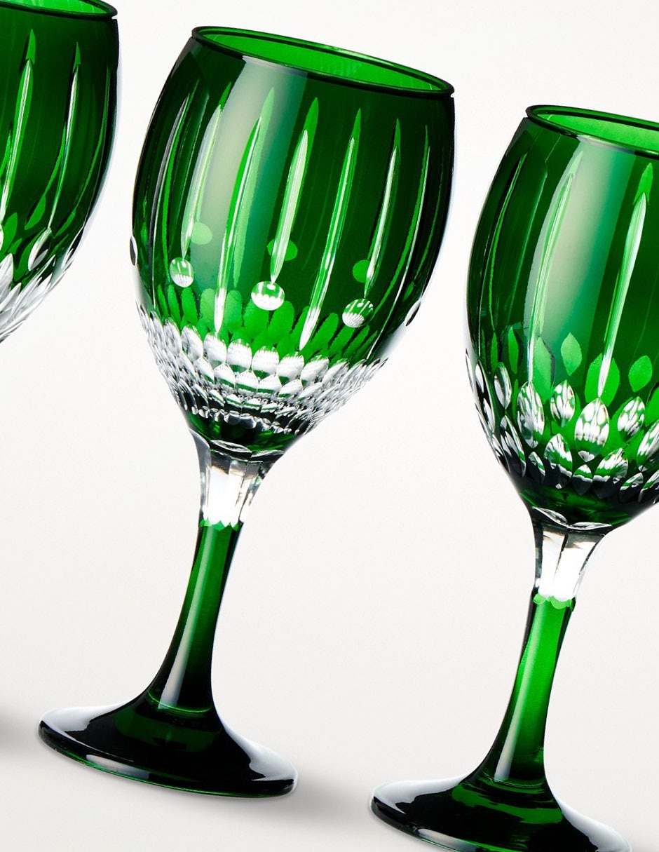 Set de copas para vino Wilshire de vidrio 4 piezas 2