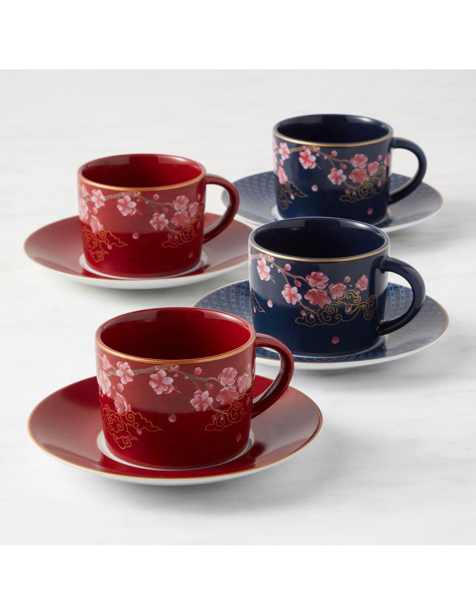 Set de tazas té Lunar New Year 4 piezas Set de tazas té Lunar New Year 4 piezas