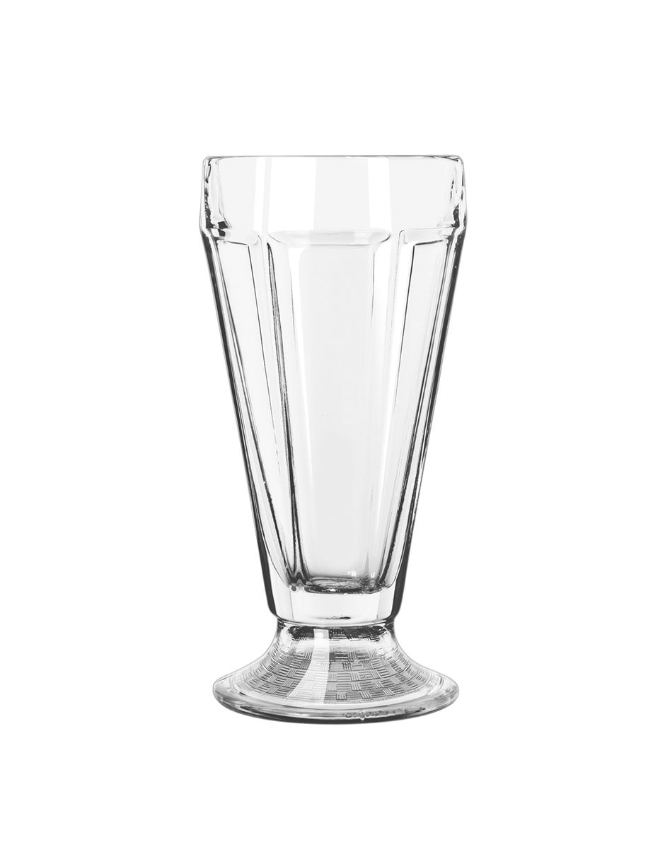 Copa para malteada de vidrio