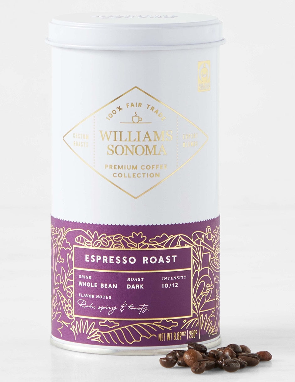 Café de grano sabor especias de Brasil y Vietnam Premium Espresso Roast 250 g 1