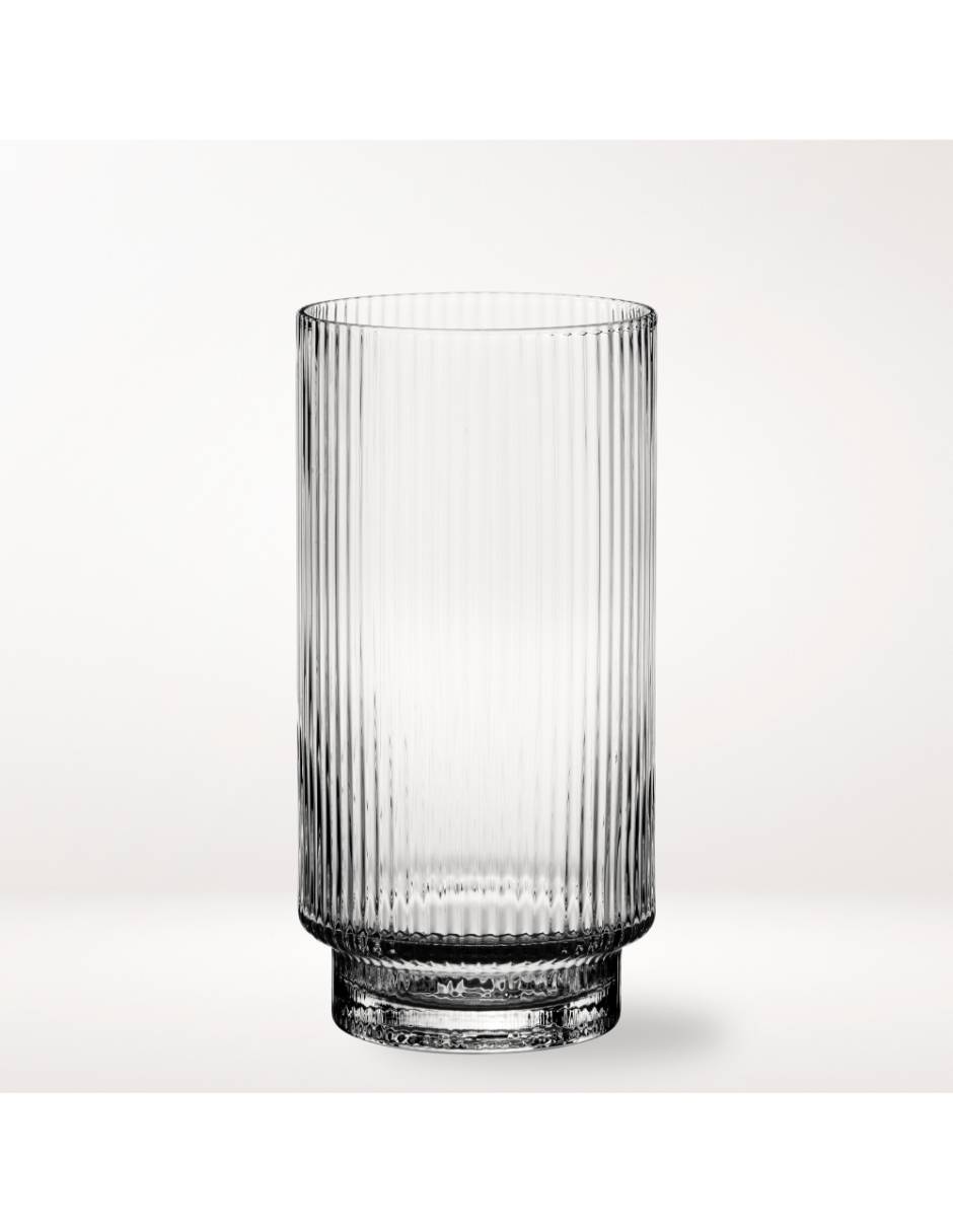 Vaso highball Modern Optic de vidrio