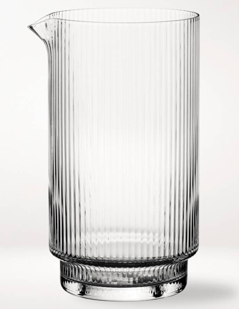 Coctelera Modern Optic Mixing de vidrio