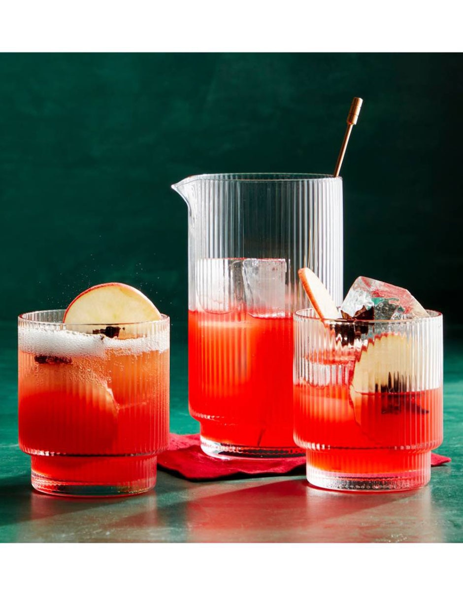 Coctelera Modern Optic Mixing de vidrio