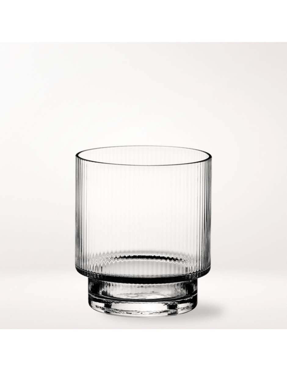 Vaso para agua Modern Optic de vidrio