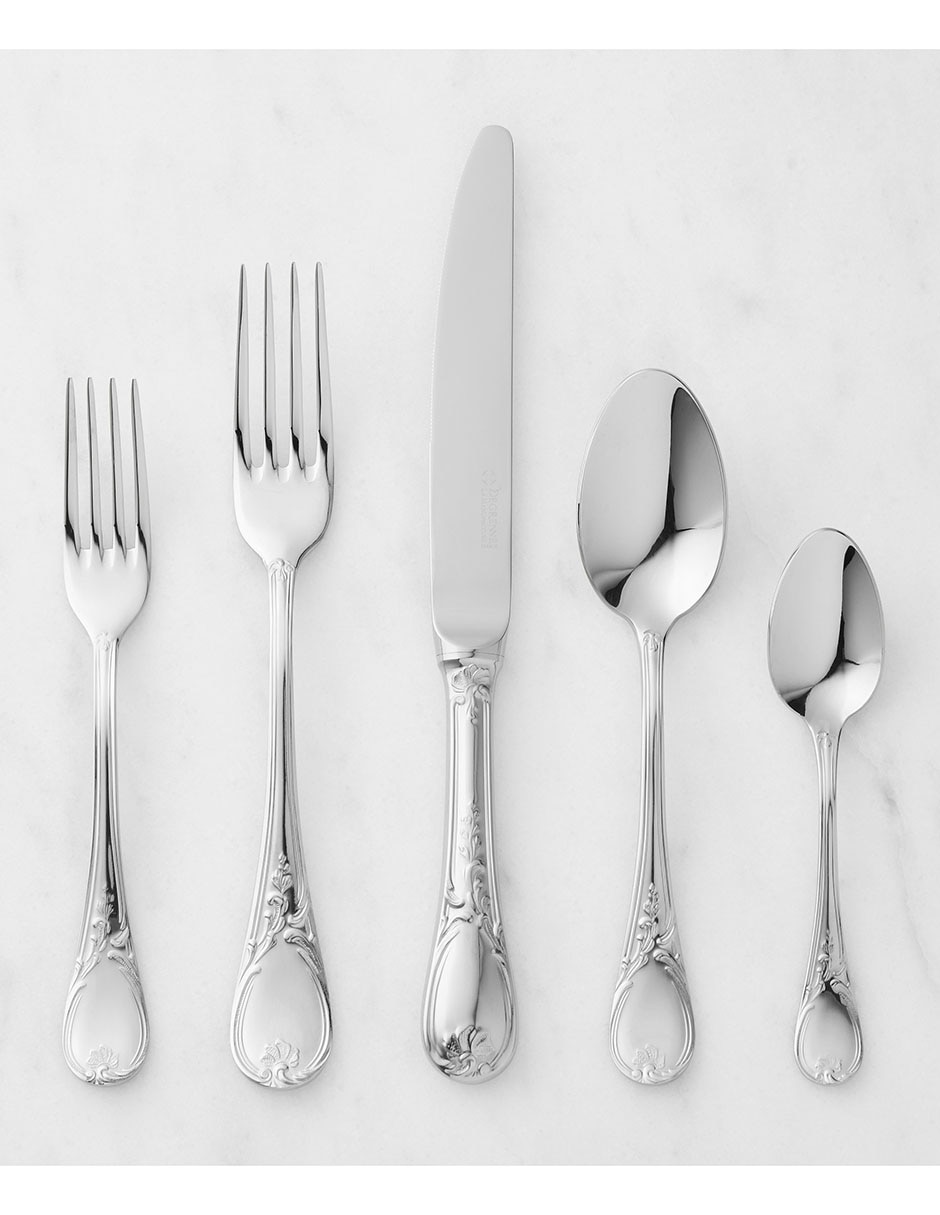 Set cubiertos marquise de acero inoxidable 5 piezas