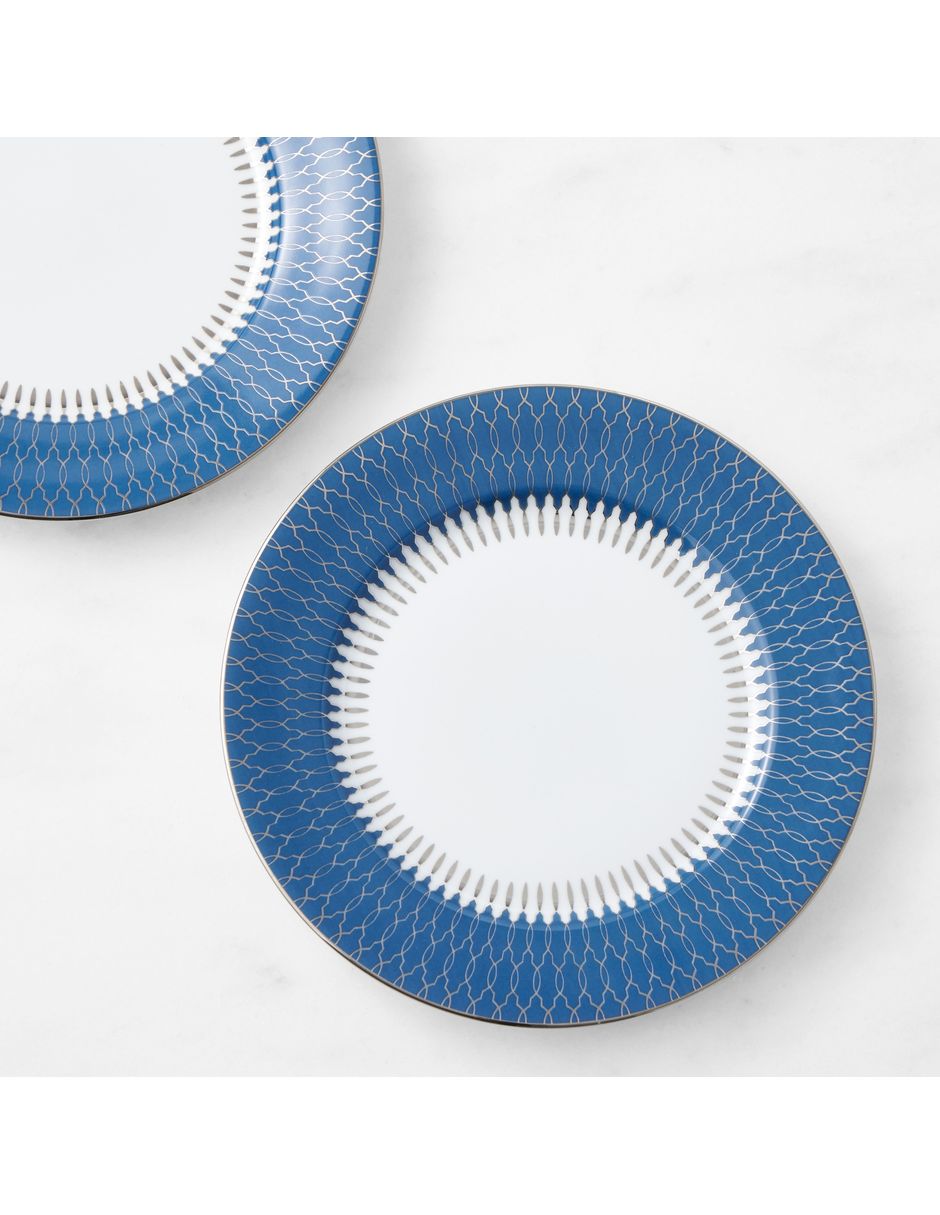 Set platos ensalada Regal de porcelana 4 piezas