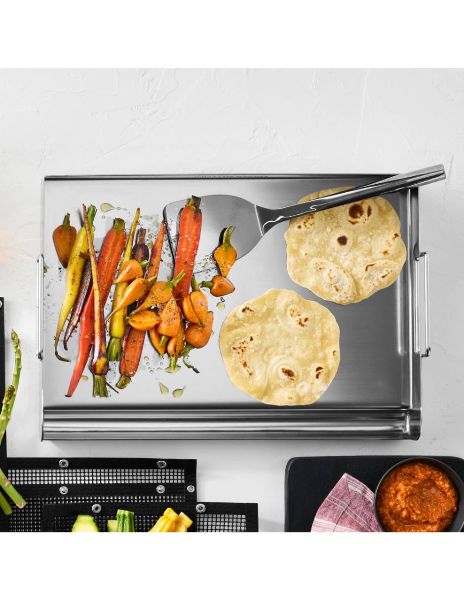 Plancha Outdoor Stainless-Steel Griddle de acero inoxidable 5