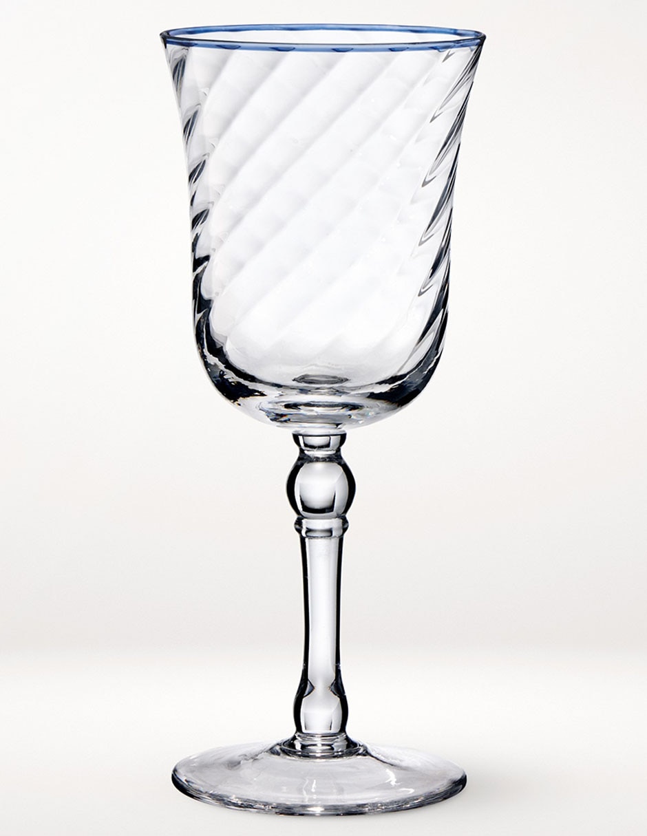 Set de copas para vino Aerin de vidrio 4 piezas 1