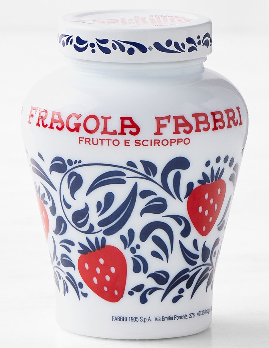 Fresas en almíbar Fabbri