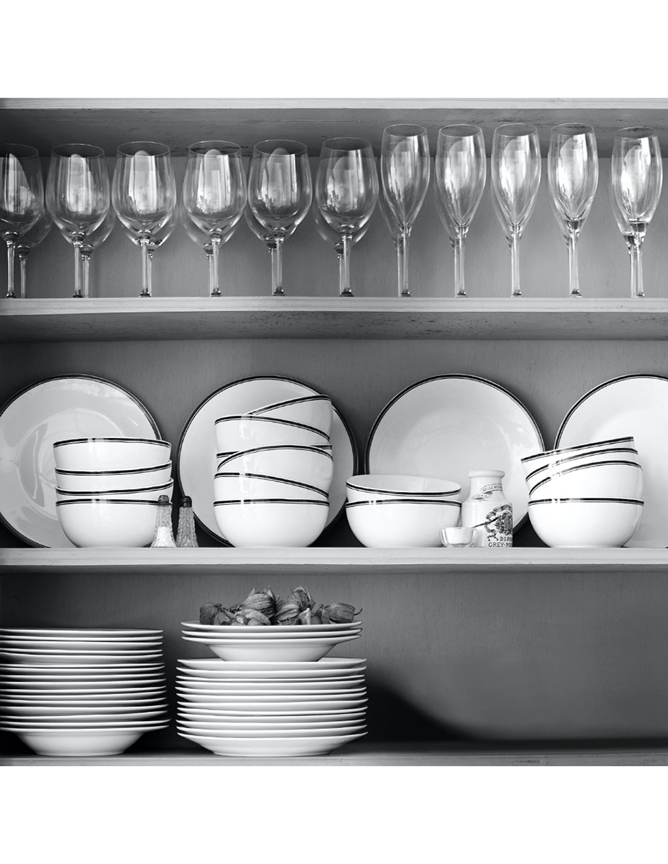 Set de copas para flauta Open Kitchen de cristal