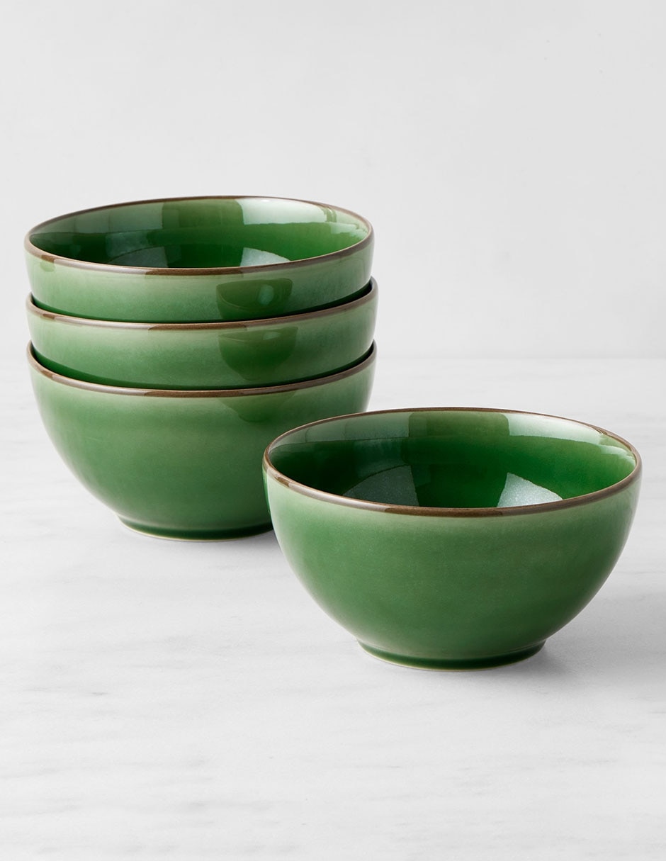 Set bowl Cereal 4 piezas de acrílico Set bowl Cereal 4 piezas de acrílico