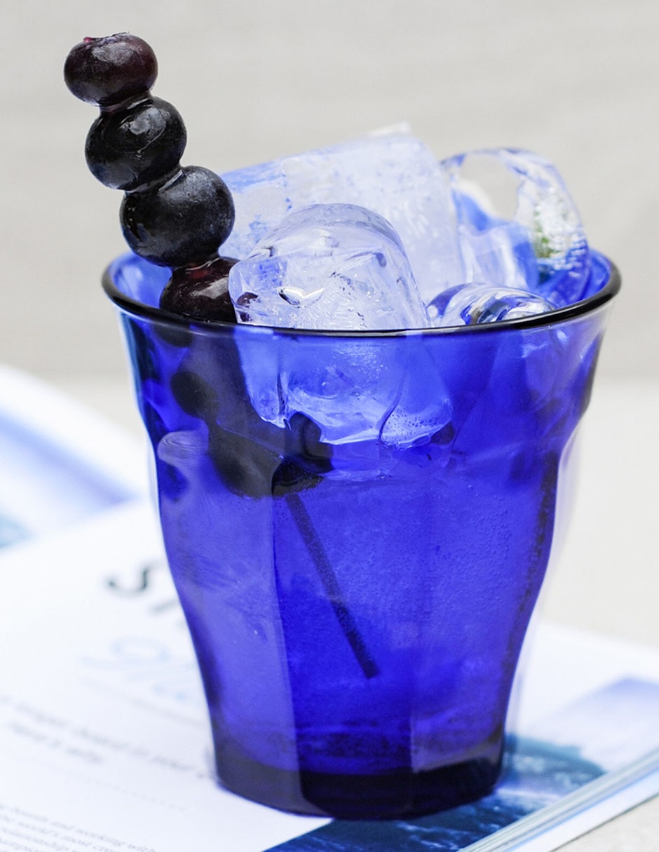 Vaso para agua Picardie de vidrio