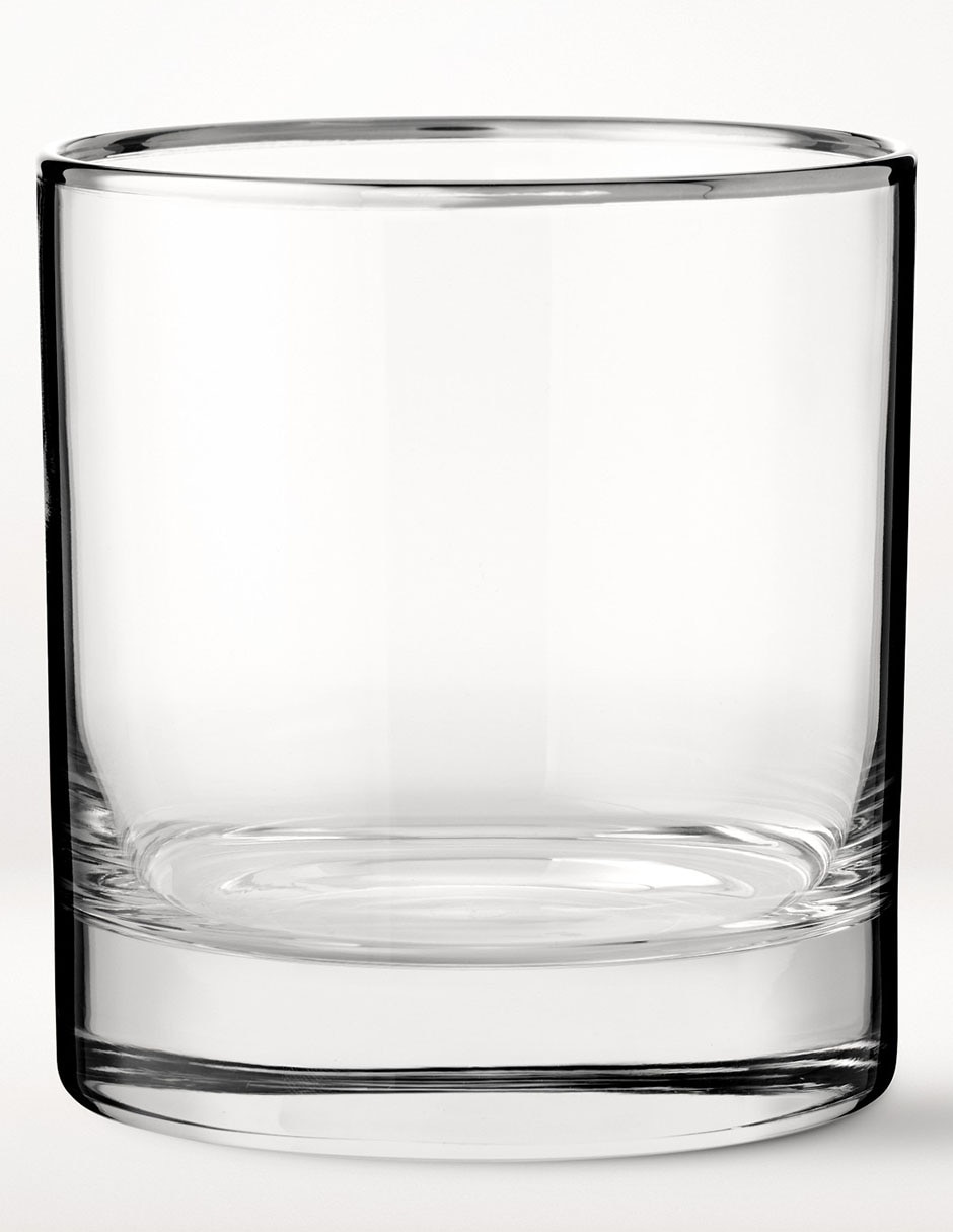 Vaso cocktail Fashion Silver de vidrio 1