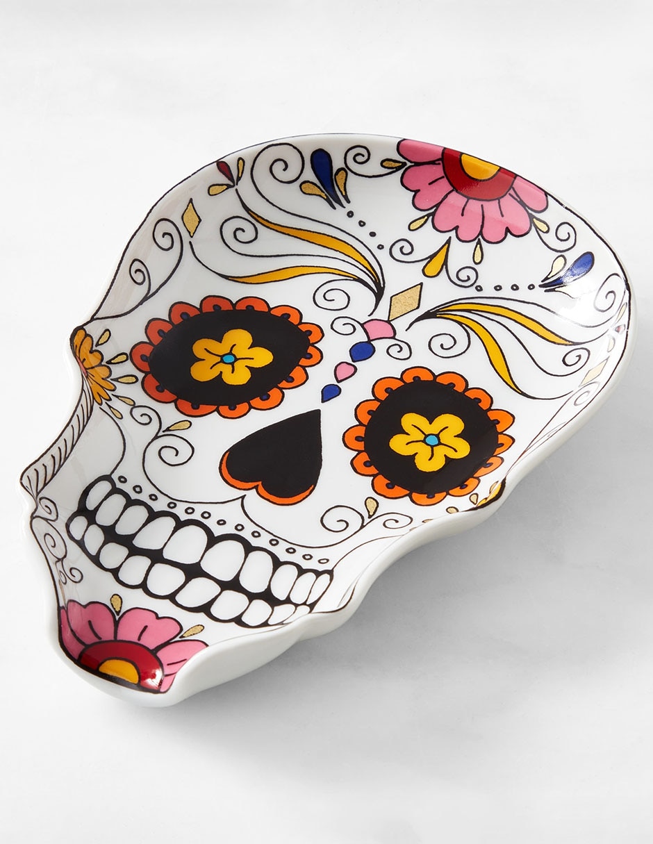 Porta cuchara Día de Muertos