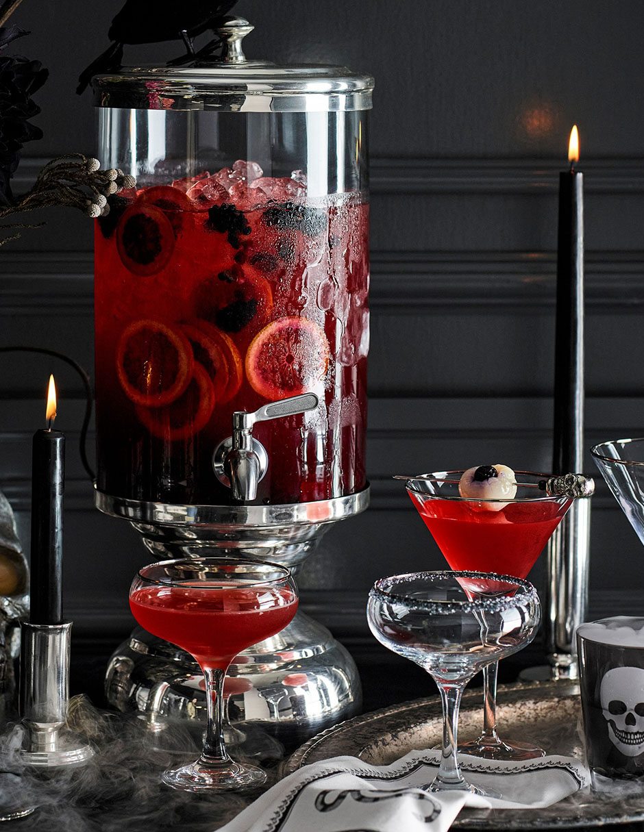 Palillos de Halloween Skull de acero inoxidable