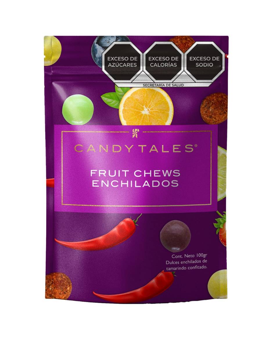Gomitas Frutas enchiladas con 100 g Gomitas Frutas enchiladas con 100 g