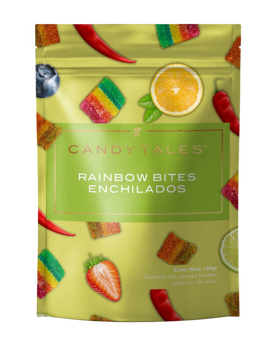 Gomitas Rainbow Bites con 100 pzas Gomitas Rainbow Bites con 100 pzas