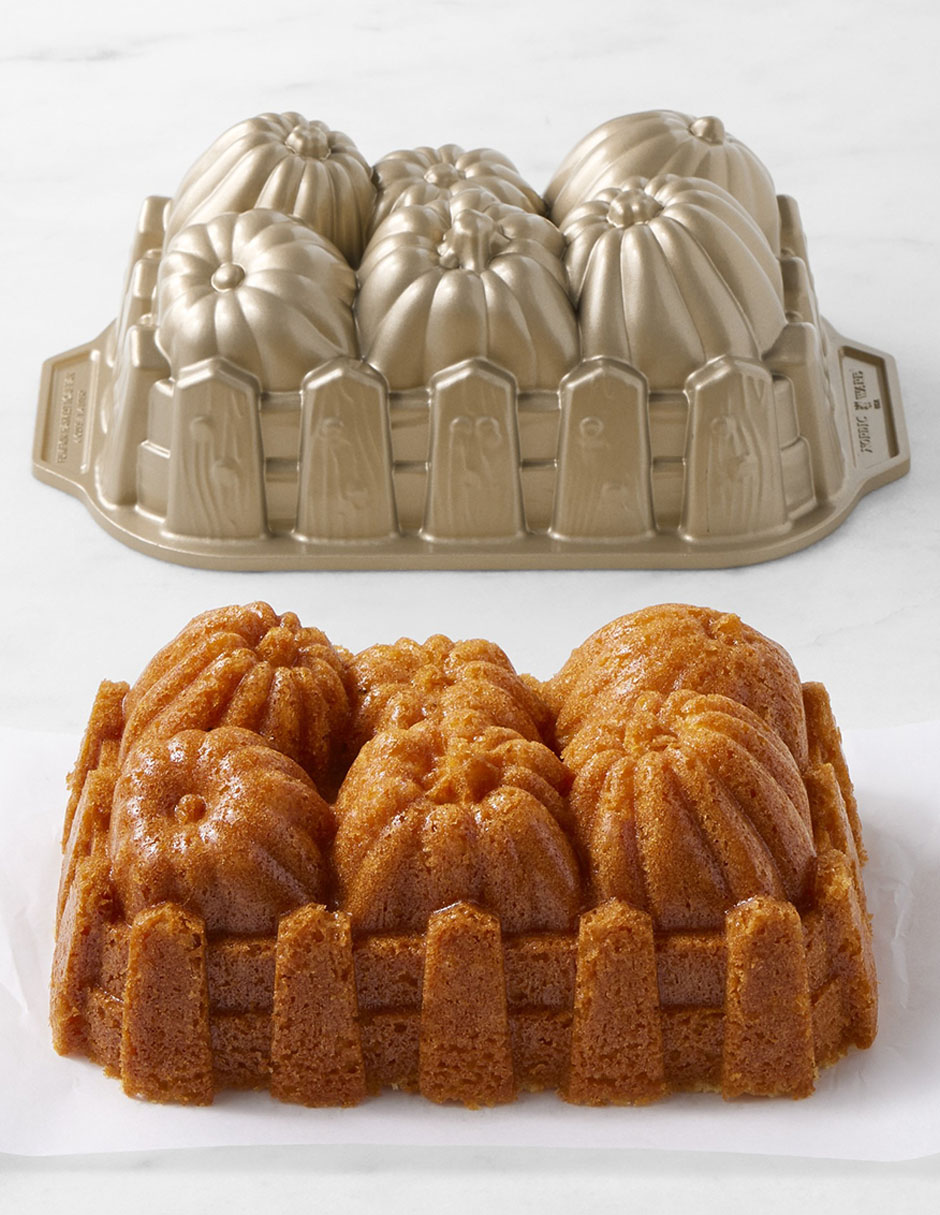 Molde pastel aluminio calabaza