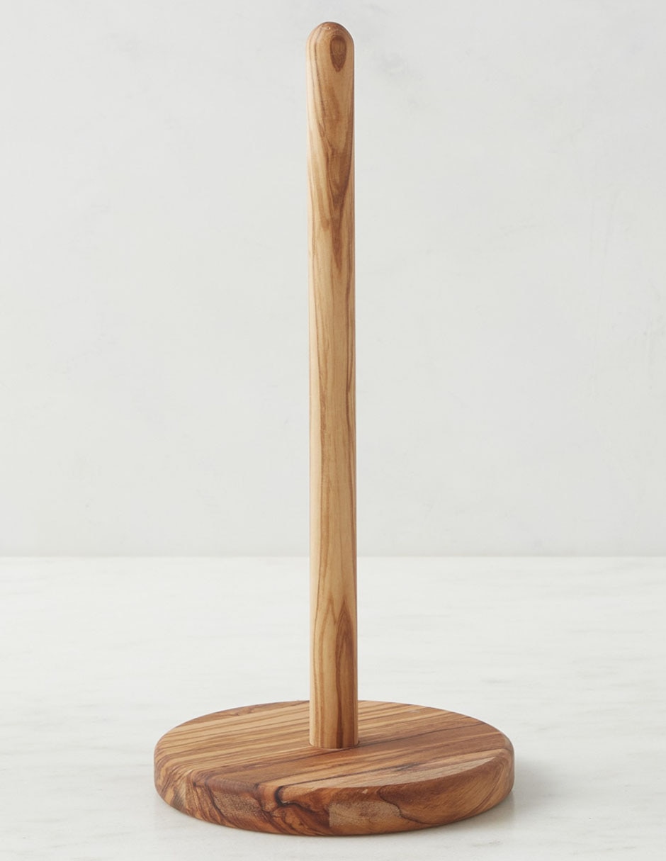 Portarollos de madera Olivewood 1 rollo