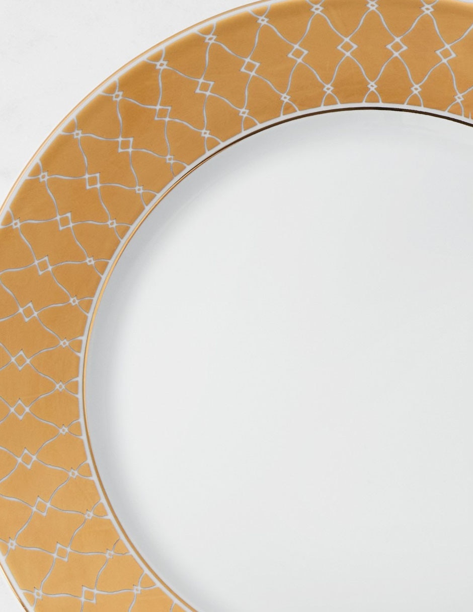 Plato trinche Regency de porcelana 2
