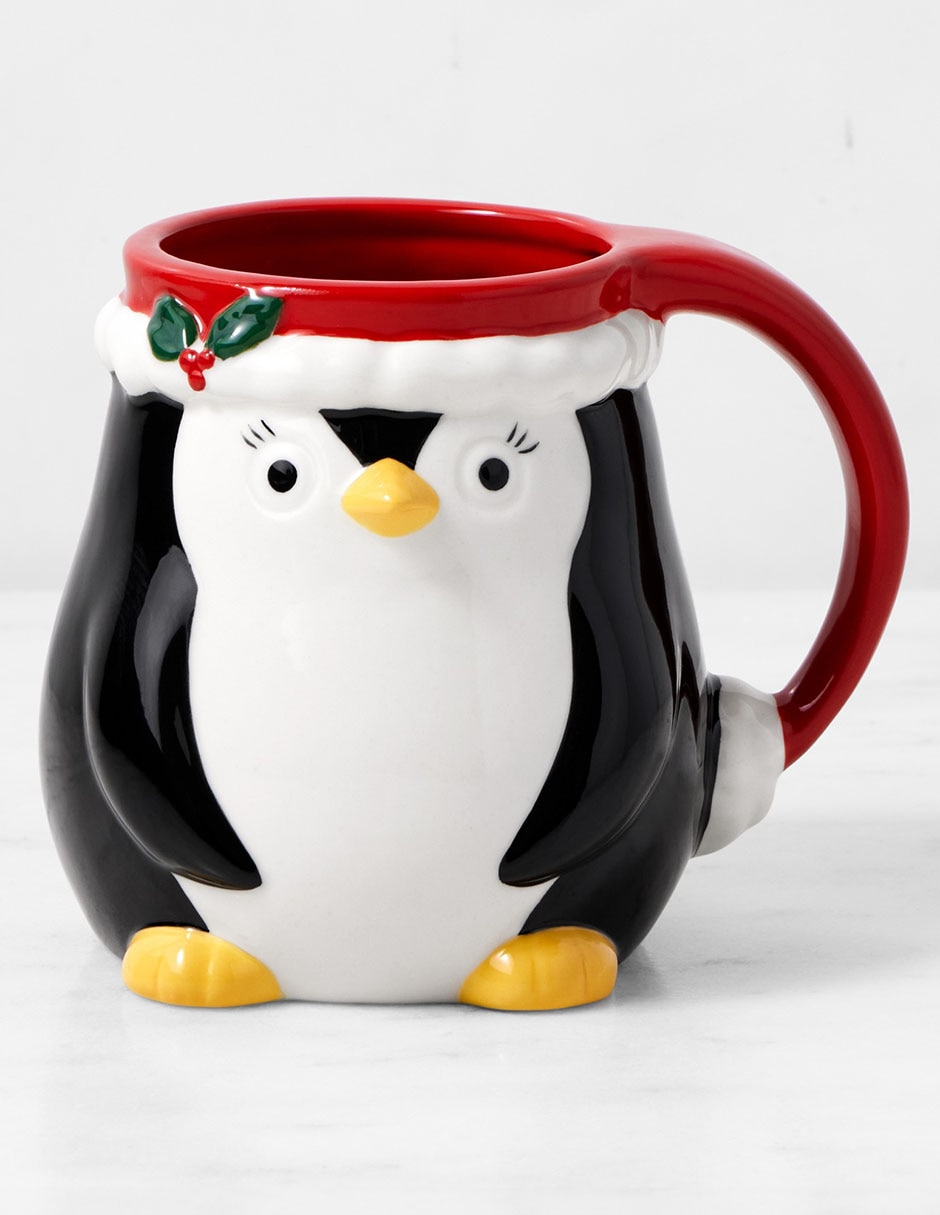 Taza navideña americana pingüino Taza navideña americana pingüino