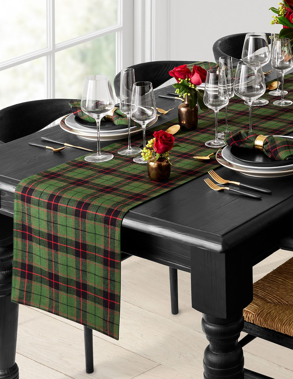 Camino de mesa Tartan