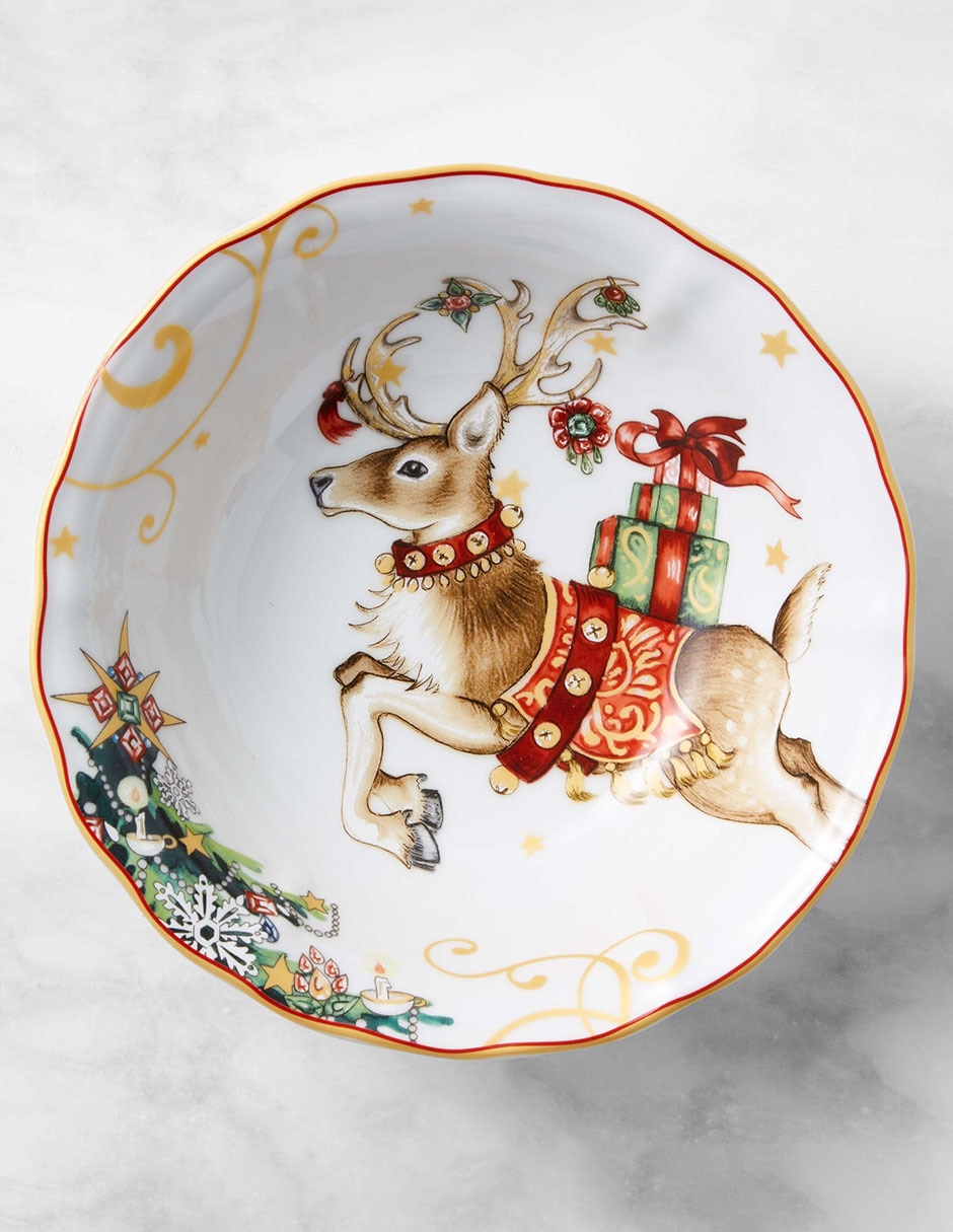 Bowl Navideño de porcelana