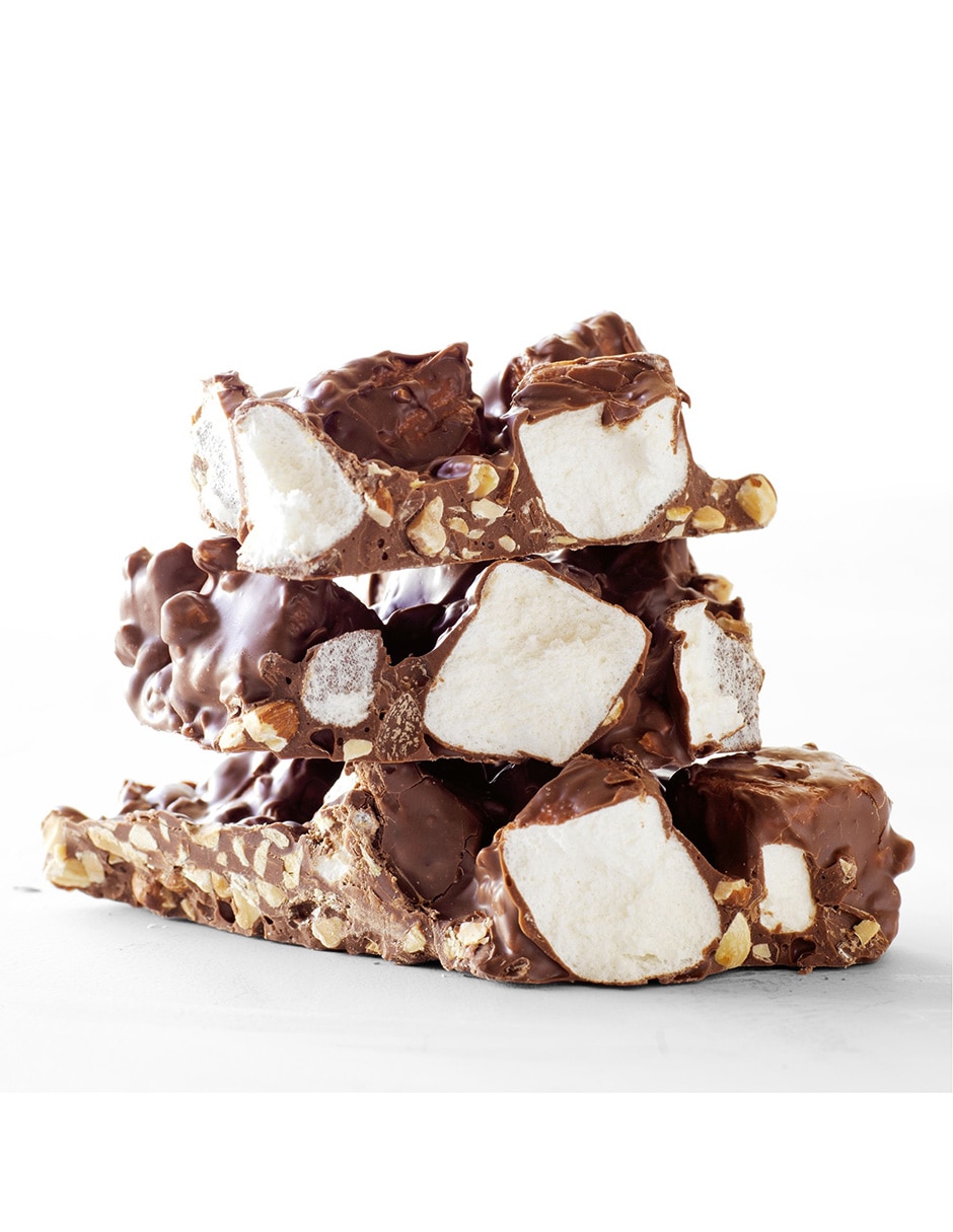 Chocolate Rocky Road bombón