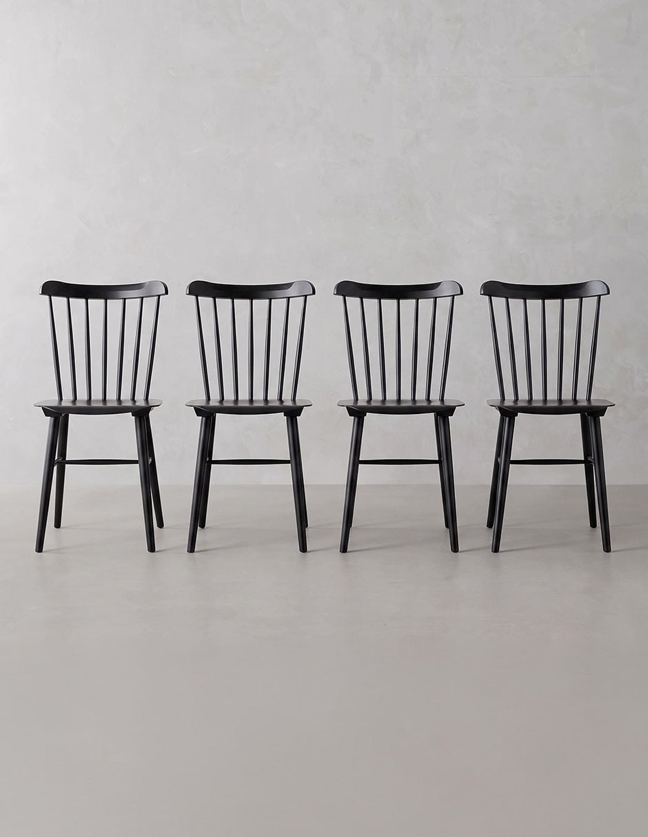 Set de sillas Ton Ironica de madera 2 piezas