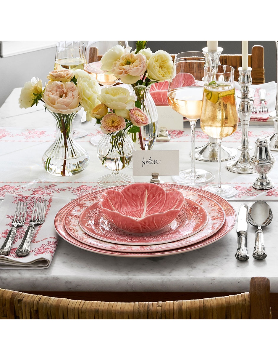 Set servilleta English Floral de algodón 4 piezas