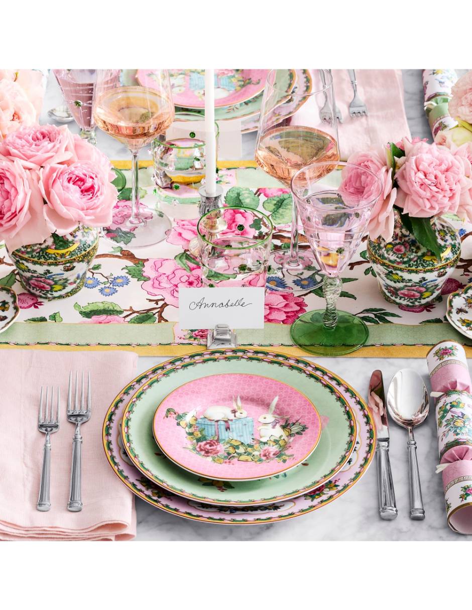 Botanero Famille Rose de porcelana