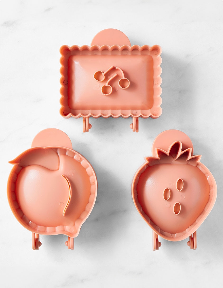 Set moldes para pay plástico diferentes diseños 2