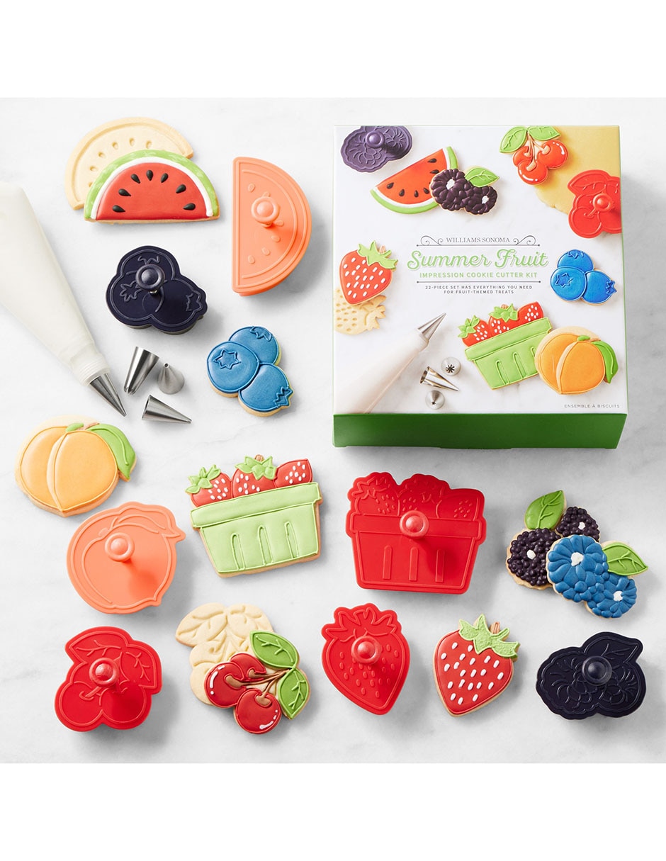 Set cortadores de galletas Summer Fruit 1