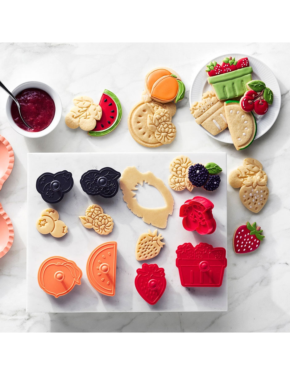 Set cortadores de galletas Summer Fruit 2