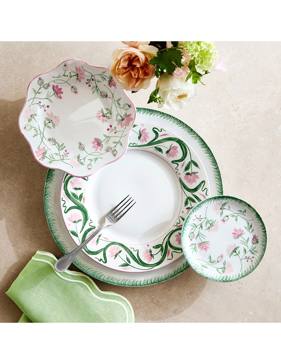Plato pan Aerin de porcelana