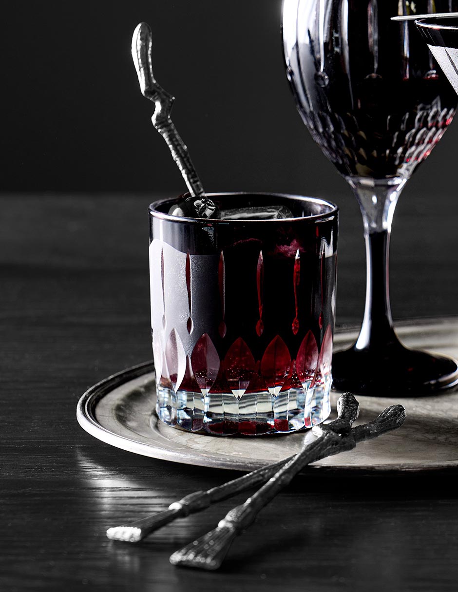 Set de vasos doble old fashion Wilshire de vidrio con 4 piezas