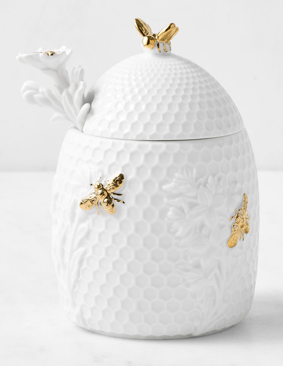 Contenedor Honeycomb de porcelana
