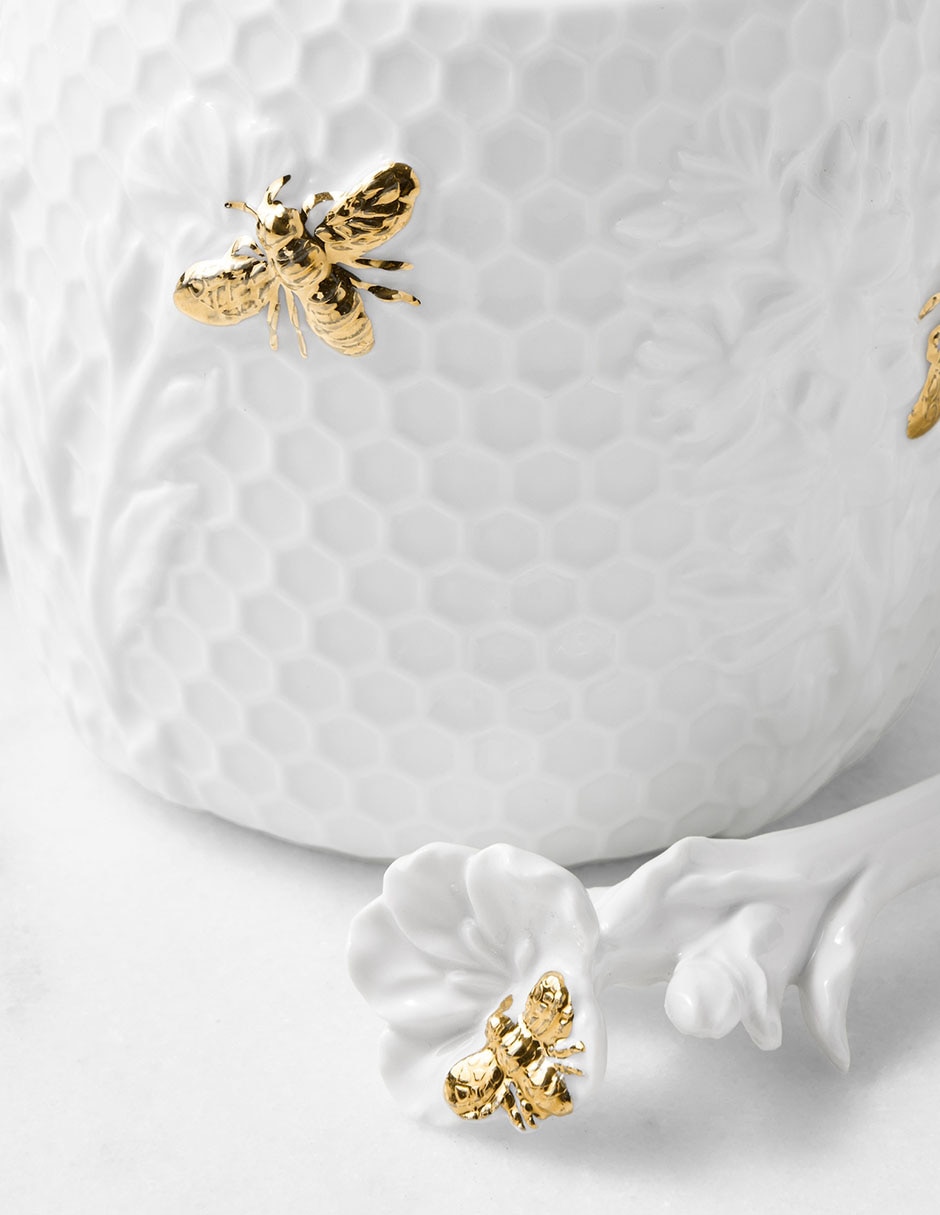 Contenedor Honeycomb de porcelana