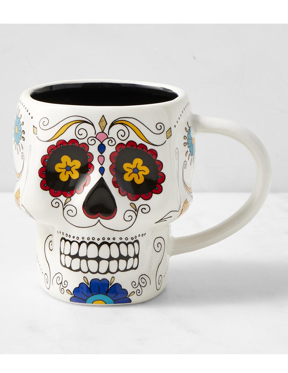 Taza de Dia de Muertos clásica