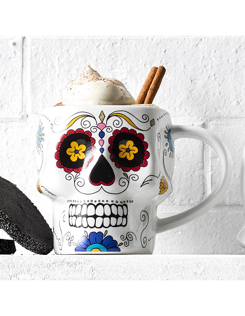 Taza de Dia de Muertos clásica