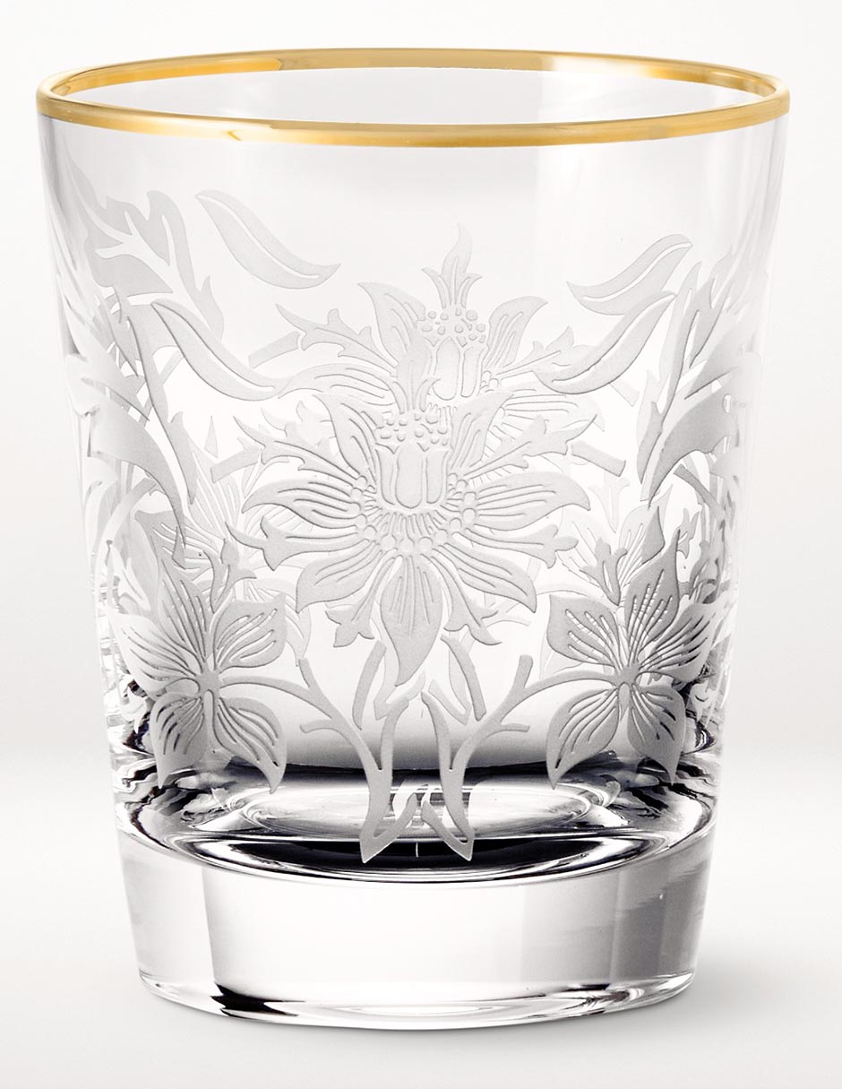Vaso para agua Morris & Co de vidrio