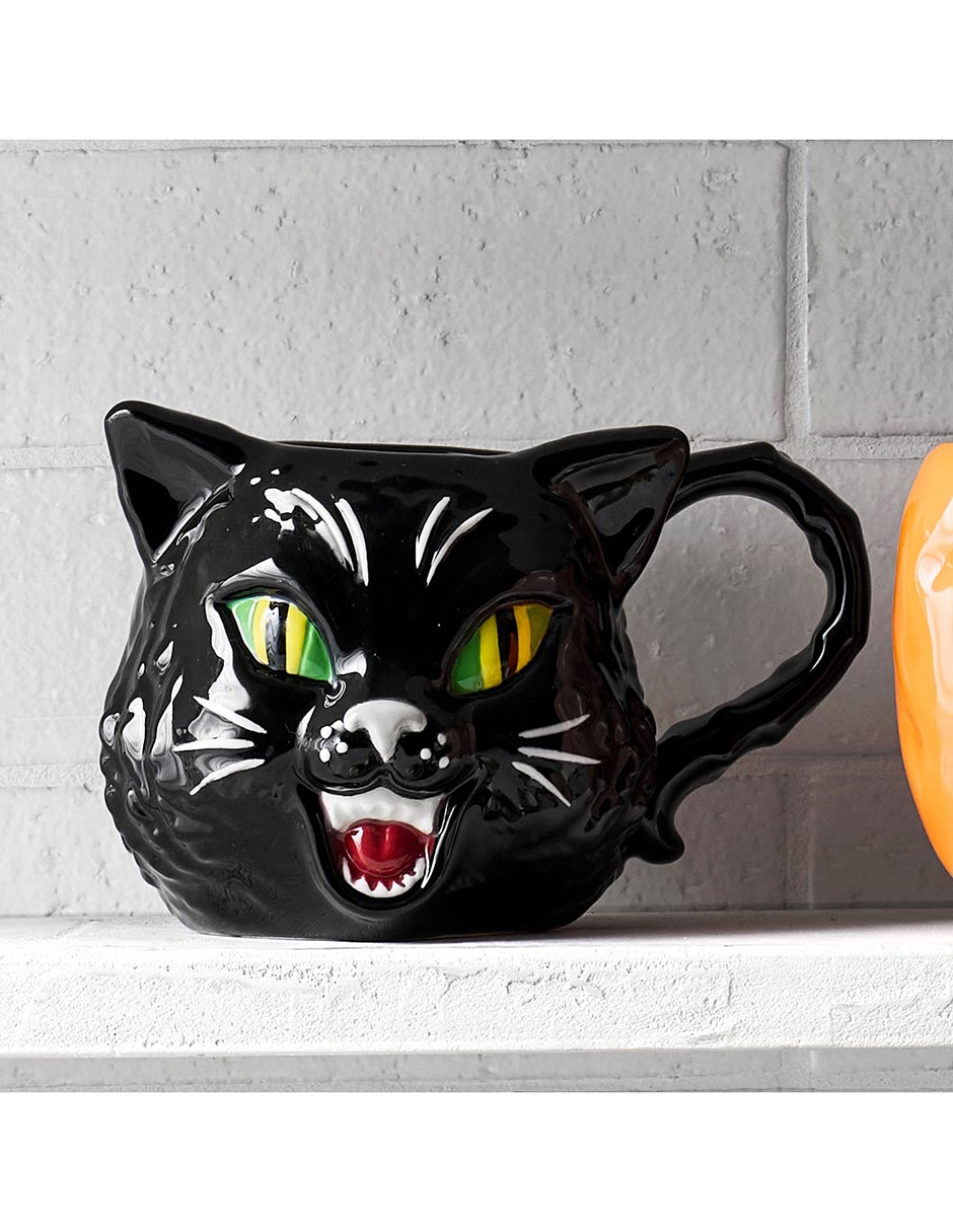 Taza americana Halloween Cat