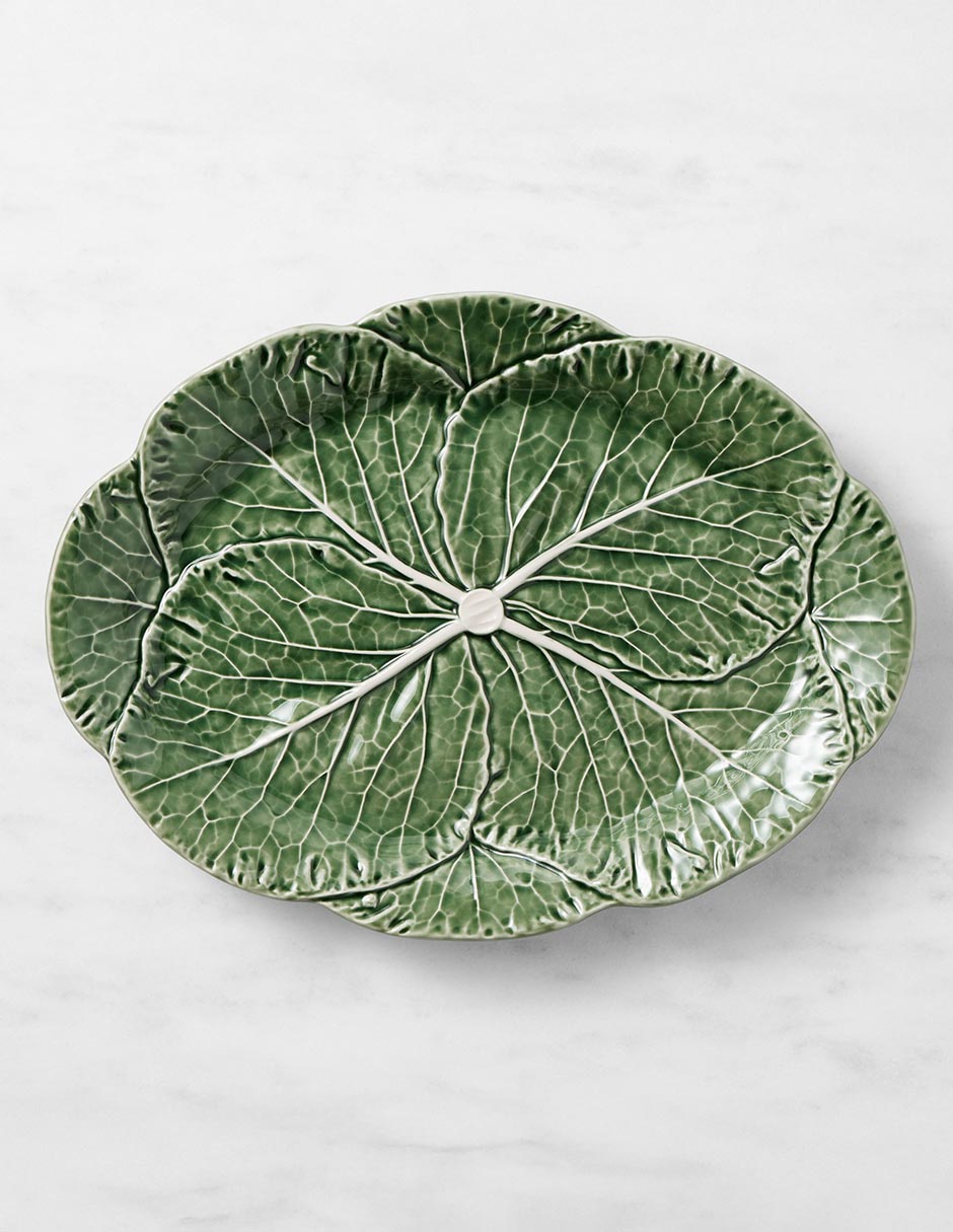Platón cabbage de barro 1